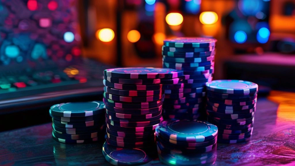 Set de Fichas: Neon City (300 Peças)