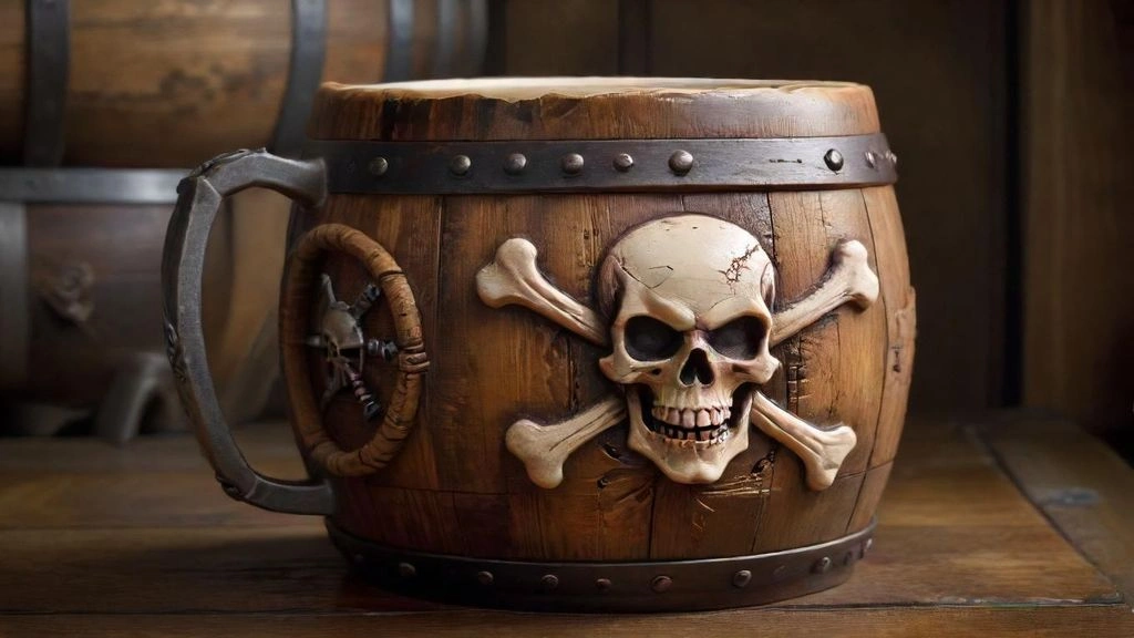 One Piece: Barril Pirata Luffy