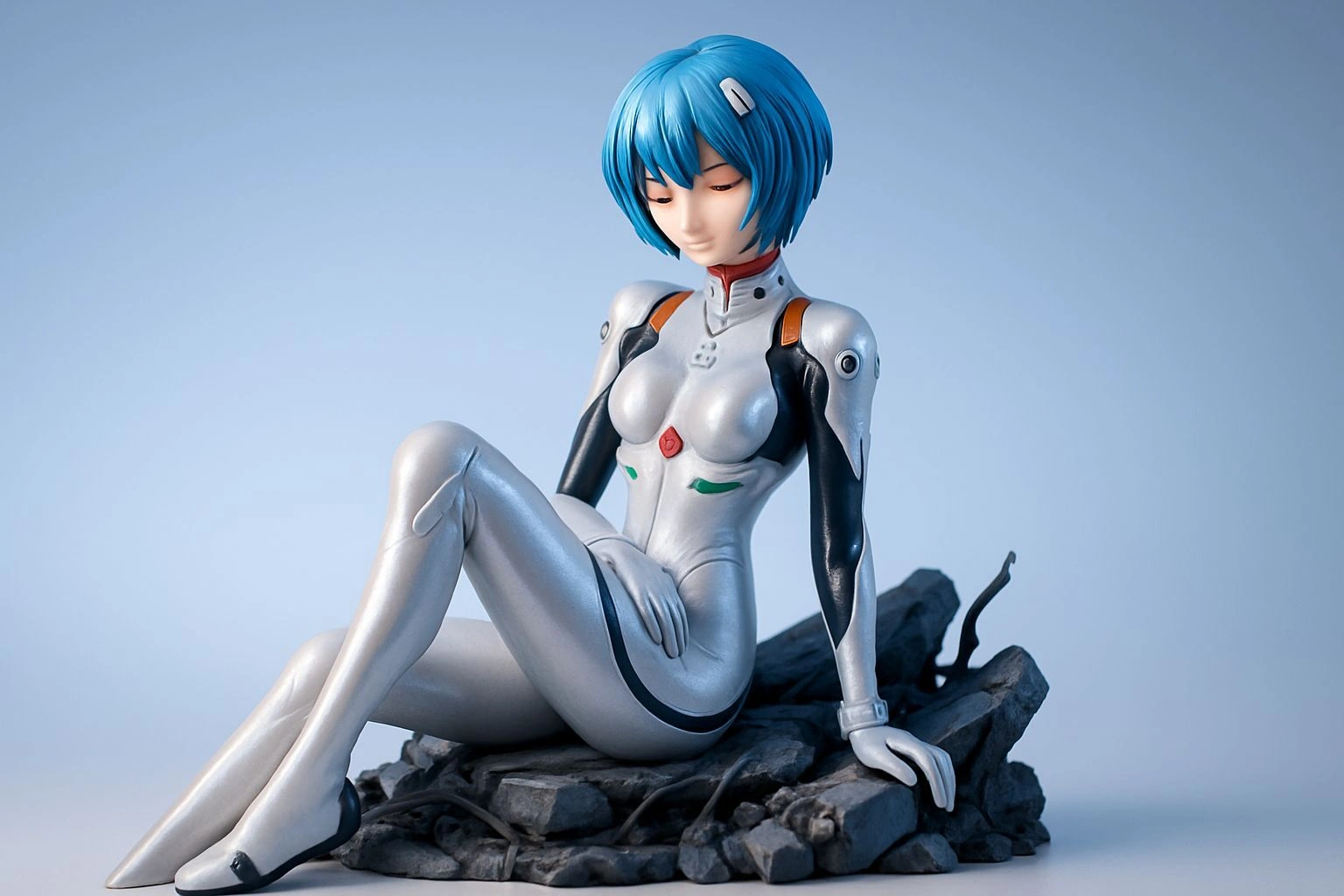 Unit-00: Pilot Rei (Plugsuit Ver.)