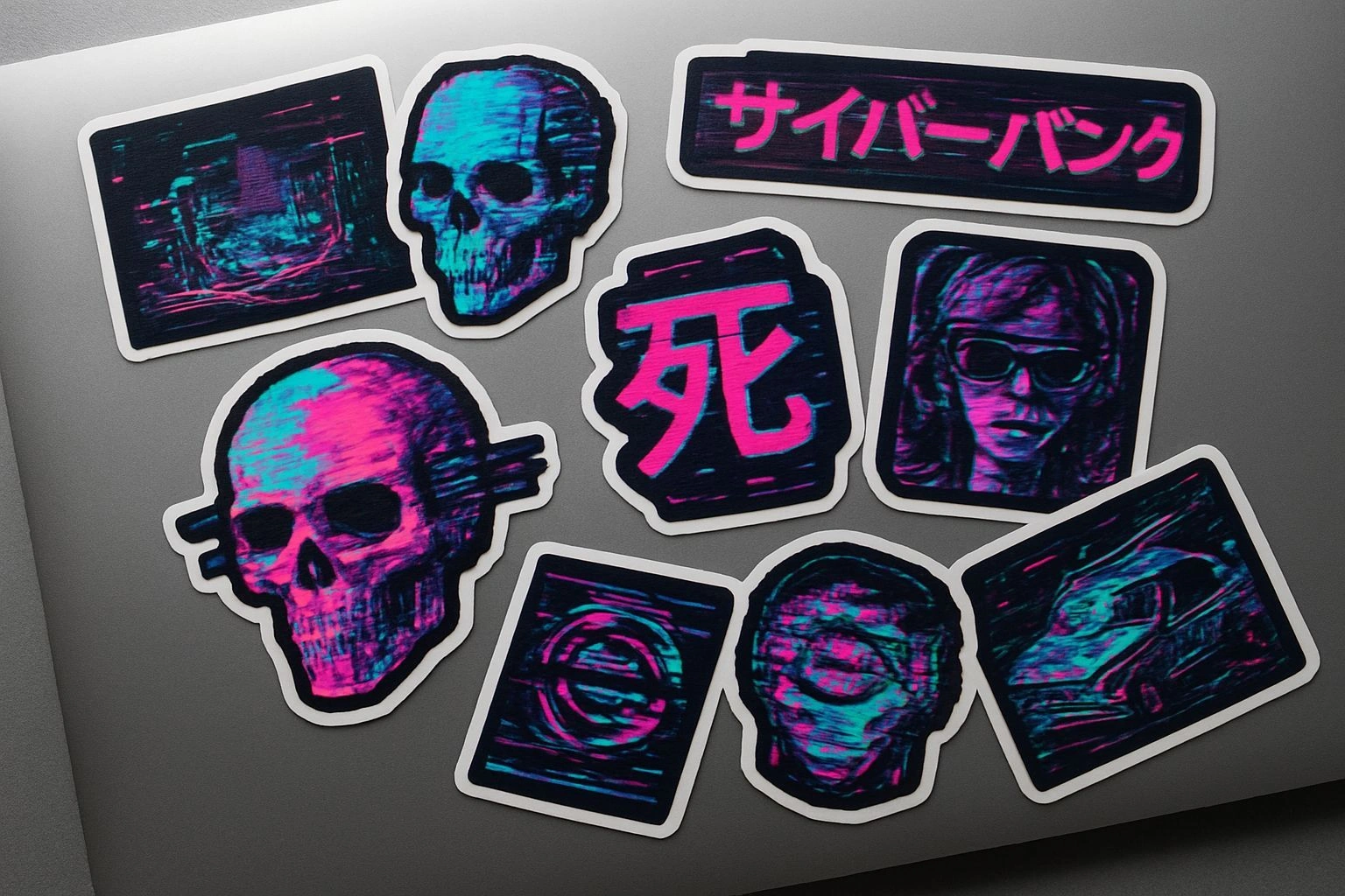 Pack Neon Cyberpunk (50 Unidades)
